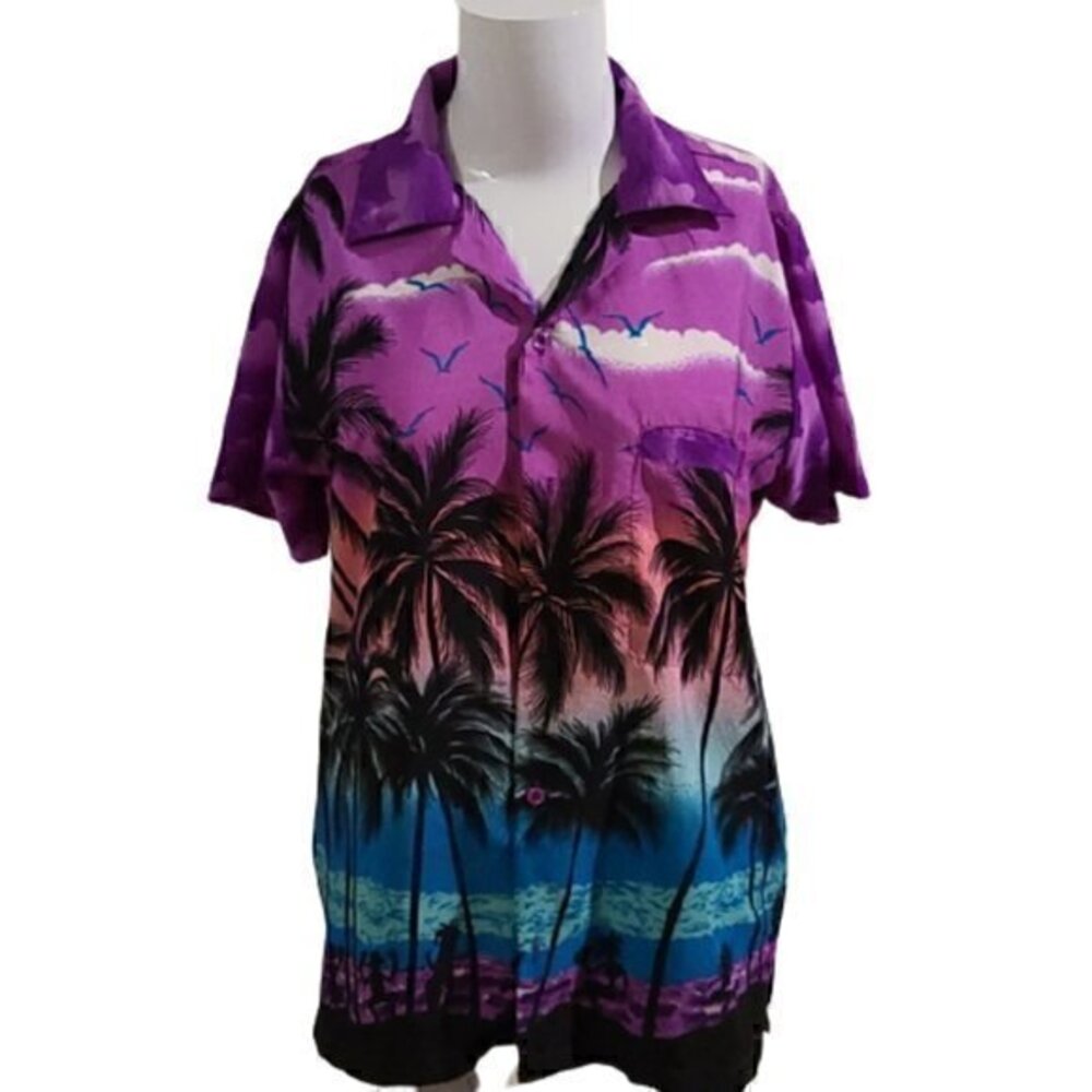 Paradise button down